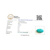 Natural Irani Fairoos Silver Ring 12.35 Ct