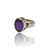 Natural Amethyst Silver Ring 7.91 Ct