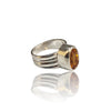 Natural Citrine Silver Ring 4.78 Ct