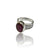 Natural Ruby Silver Ring 5.25 Ct
