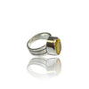 Natural Citrine Silver Ring 5.71 Ct