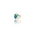 Natural Irani firoza turquoise silver ring 6.00ct — lab certified Click Gems