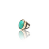 Natural American firoza turquoise silver ring 14.00ct — lab certified Click Gems