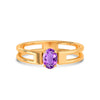 Amethyst Panchdhatu Ring R45