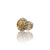 Natural citrine sunela silver ring 7.25ct — lab certified Click Gems
