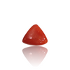 Natural Red Coral 3.80Ct — side view, lab certified natural red coral moonga