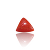Natural red coral moonga silver gemstone 4.60ct — lab certified Click Gems
