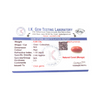 Natural Red Coral 5.05Ct — natural red coral moonga gemstone view 5