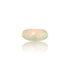 Natural Ethiopian Opal 4.87Ct — close up detail, authentic Ethiopian opal silver gemstone