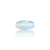 Natural Ethiopian Opal 1.92Ct — close up detail, authentic Ethiopian opal silver gemstone