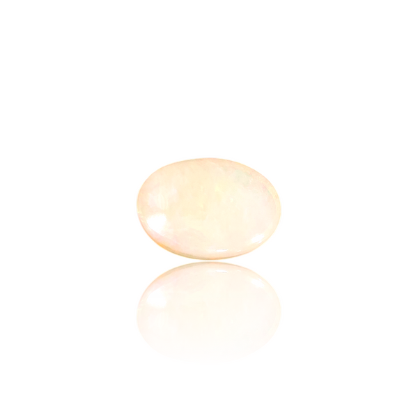 Natural Ethiopian Opal 3.31Ct — side view, lab certified natural Ethiopian opal
