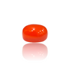 Natural Carnelian Aqiq 5.65Ct — side view, lab certified natural carnelian aqiq
