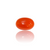 Natural carnelian aqiq silver gemstone 9.74ct — lab certified Click Gems