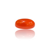 Natural Carnelian Aqiq 9.74Ct — close up detail, authentic carnelian aqiq silver gemstone
