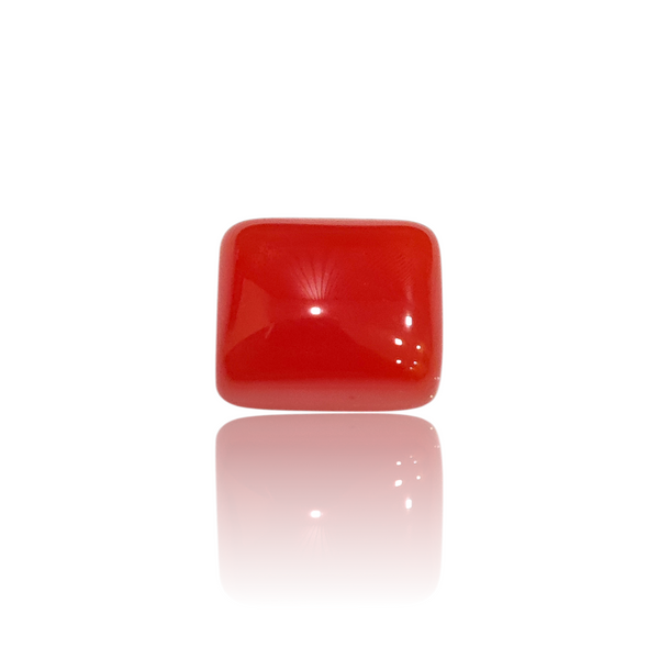 Natural carnelian aqiq silver gemstone 10.17ct — lab certified Click Gems