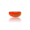 Natural Carnelian Aqiq 15.14Ct — close up detail, authentic carnelian aqiq silver gemstone
