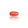 Natural red coral moonga silver gemstone 2.03ct — lab certified Click Gems