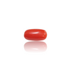 Natural red coral moonga silver gemstone 2.28ct — lab certified Click Gems