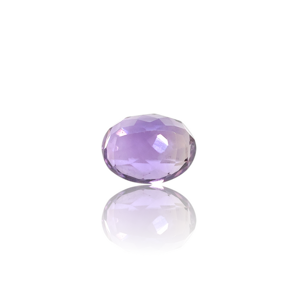 Natural Amethyst 5.00Ct — side view, lab certified natural amethyst katela