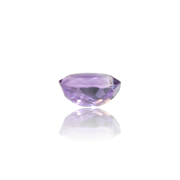 Natural Amethyst 5.00Ct — close up detail, authentic amethyst katela silver gemstone