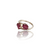 Natural natural ruby manik silver ring 1.68ct — lab certified Click Gems
