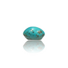 Natural Irani Fairoos 5.93Ct — close up detail, authentic Irani firoza turquoise silver gemstone