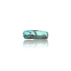 Natural Irani Fairoos 6.44Ct — close up detail, authentic Irani firoza turquoise silver gemstone