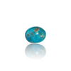 Natural Irani firoza turquoise silver gemstone 8.73ct — lab certified Click Gems