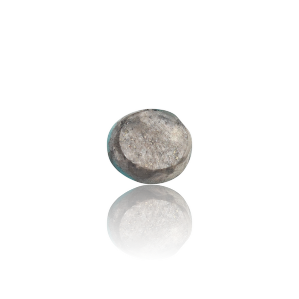 Natural Irani Fairoos 19.70Ct — side view, lab certified natural Irani firoza turquoise