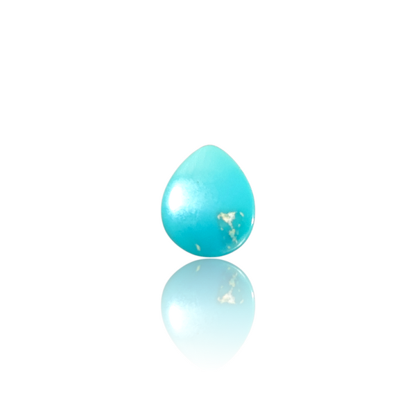 Natural American Fairoos 2.80Ct — side view, lab certified natural American firoza turquoise