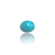 Natural American firoza turquoise silver gemstone 5.79ct — lab certified Click Gems