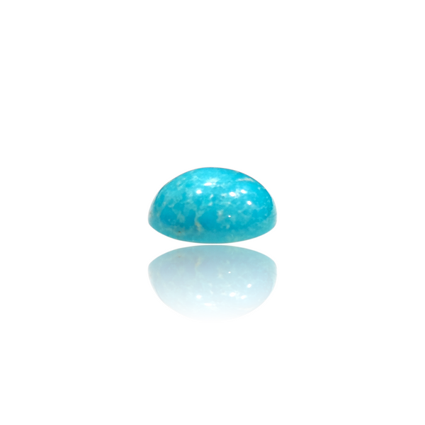 Natural American Fairoos 11.12Ct — close up detail, authentic American firoza turquoise silver gemstone