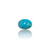 Natural American firoza turquoise silver gemstone 12.45ct — lab certified Click Gems
