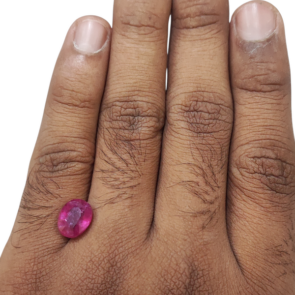 Natural Ruby 4.70Ct — natural natural ruby manik gemstone view 4