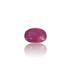 Natural natural ruby manik silver gemstone 5.60ct — lab certified Click Gems