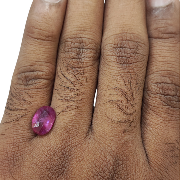 Natural Ruby 5.60Ct — natural natural ruby manik gemstone view 4