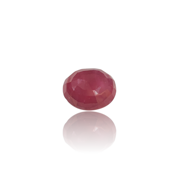 Natural Ruby 5.82Ct — side view, lab certified natural natural ruby manik