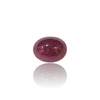 Natural Ruby Uncut 2.77Ct — side view, lab certified natural natural ruby manik