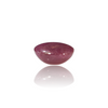 Natural Ruby Uncut 2.77Ct — close up detail, authentic natural ruby manik silver gemstone
