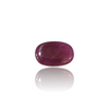 Natural natural ruby manik silver gemstone 8.66ct — lab certified Click Gems