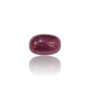 Natural Ruby Uncut 8.66Ct — side view, lab certified natural natural ruby manik