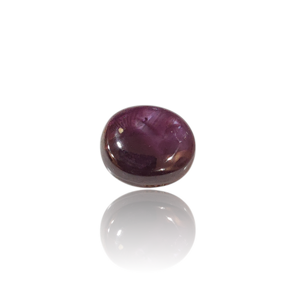 Natural Ruby Uncut 11.14Ct — side view, lab certified natural natural ruby manik