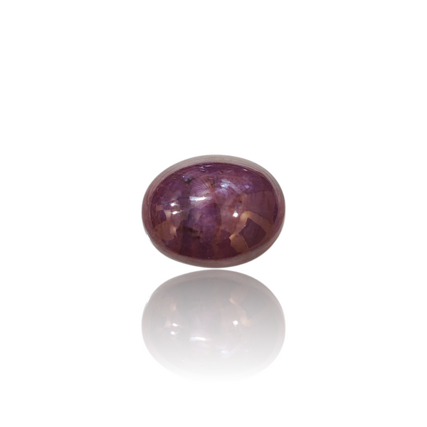 Natural Ruby Uncut 20.44Ct — side view, lab certified natural natural ruby manik