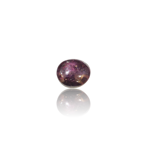 Natural natural ruby manik silver gemstone 13.26ct — lab certified Click Gems