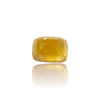 Natural Yellow Sapphire 10.37Ct — side view, lab certified natural yellow sapphire pukhraj