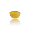 Natural Yellow Sapphire 10.37Ct — close up detail, authentic yellow sapphire pukhraj silver gemstone