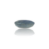 Natural Blue Sapphire 3.06Ct — close up detail, authentic blue sapphire neelam silver gemstone