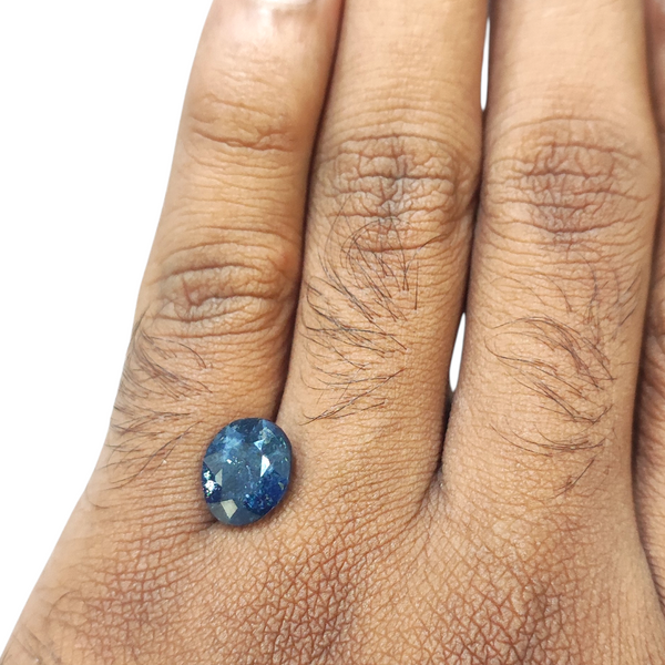 Natural Blue Sapphire 4.72Ct — natural blue sapphire neelam gemstone view 4