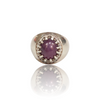 Natural Ruby Silver Ring 5.08 Ct