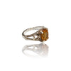 Natural Citrine Silver Ring 1.95 Ct